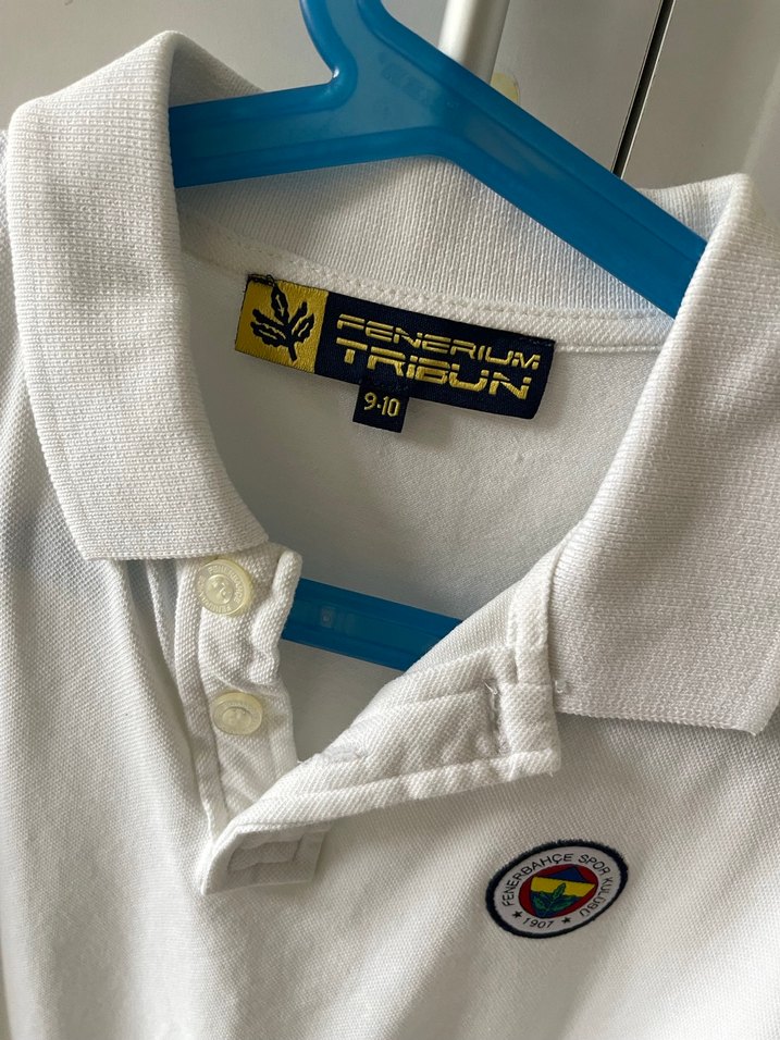 Erkek Beyaz Kısa Kollu Polo Tişört - Görsel 2