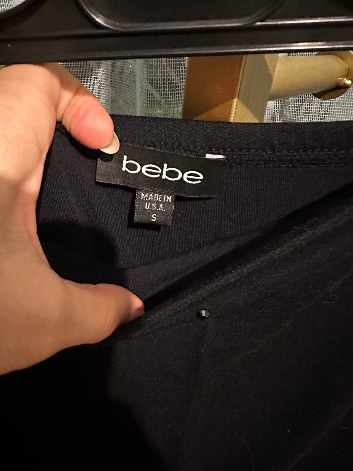 Bebe marka Siyah, Straplez, Kemerli Uzun Kadın Tulum - Görsel 3