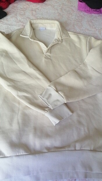 m Beden ten rengi Renk Erkek sweatshirt