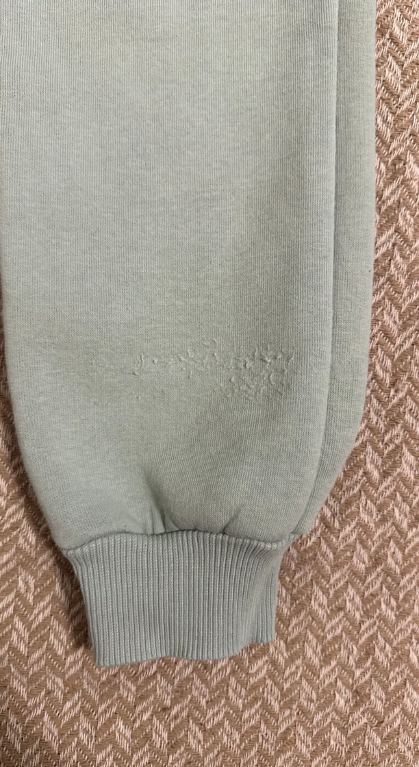 Mint yeşili Kapüşonlu kız çocuk Eşofman Takımı - Görsel 3