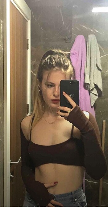 kahverengi crop