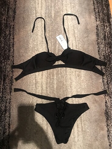 Siyah Bikini Takım