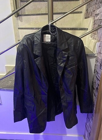 bershka deri ceket