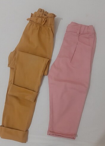 24-36 Ay Beden çeşitli Renk 2 tane pantalon