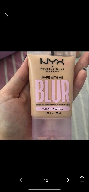 Nyx blur fondöten