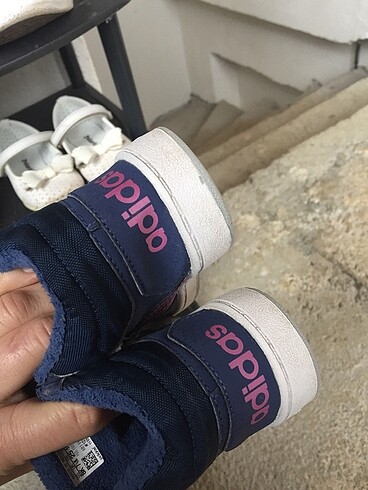 25 Beden lacivert Renk Adidas kız çoçuk spor bot