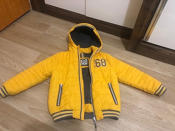 Sarı 4-5 yaş LCW çocuk montu