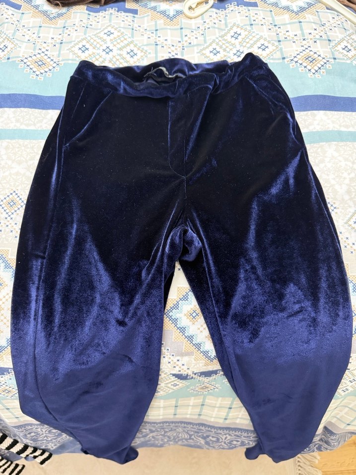 Lacivert Kadın Midi Kısa Kollu Salaş ikili takım - Görsel 4