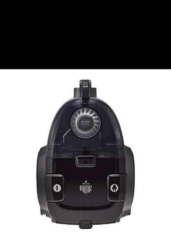 Siyah Gri Torbasız Elektrikli Süpürge - Görsel 2