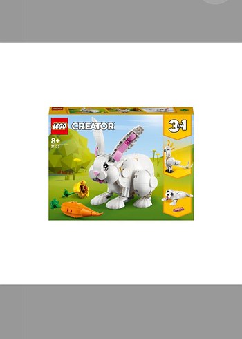 LEGO Creator Beyaz Tavşan 3'ü 1 Arada Set