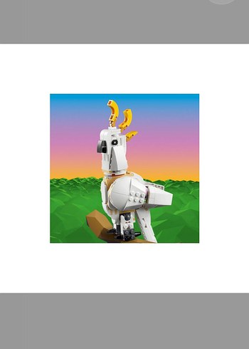 Beden LEGO Creator Beyaz Tavşan 3'ü 1 Arada Set