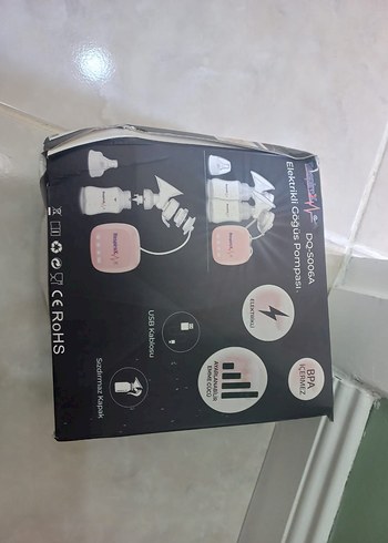 Elektrikli Göğüs Pompası Beyaz