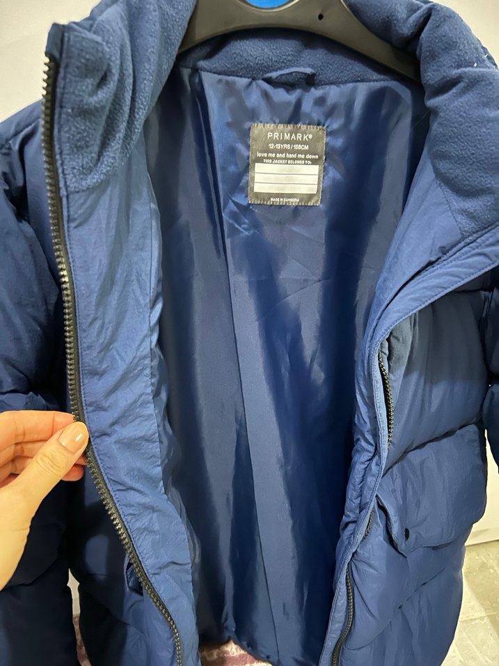 Erkek Çocuk Lacivert Fermuarlı Mont - Görsel 3