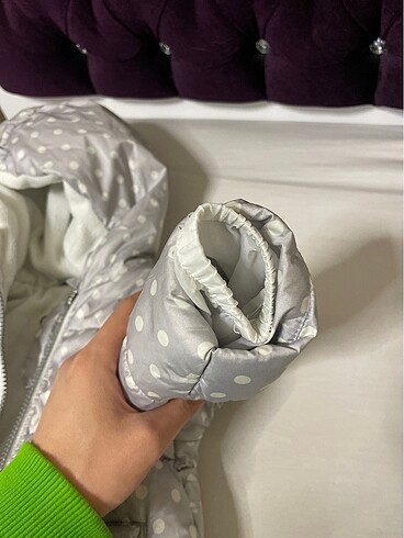 12 aylık kız Çocuk Mont - Görsel 4