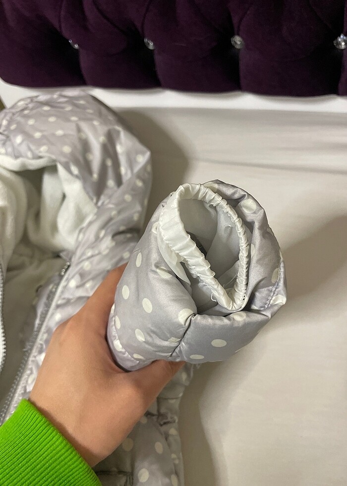 12 aylık kız Çocuk Mont - Görsel 4