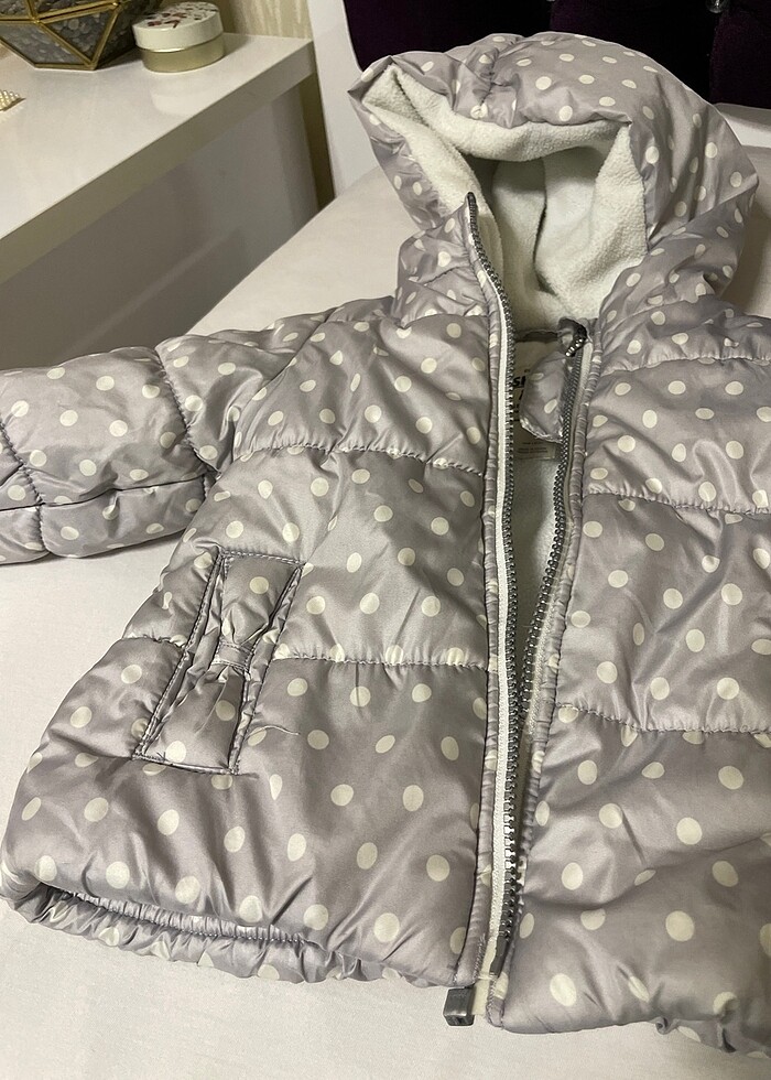 12 aylık kız Çocuk Mont - Görsel 2