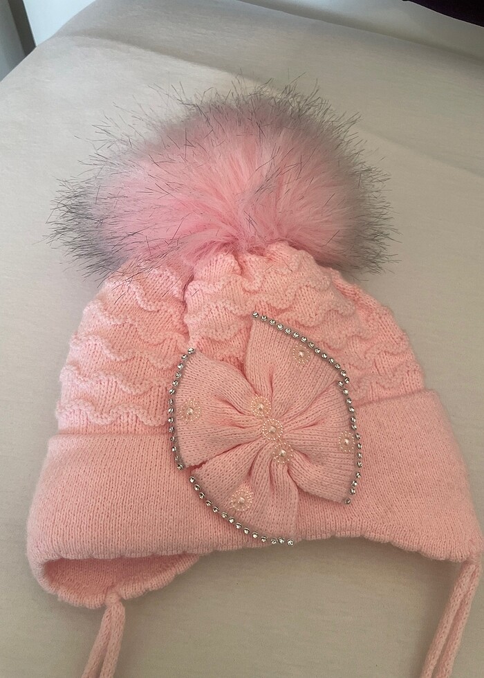 Çocuk Taşlı Şapka - Görsel 2