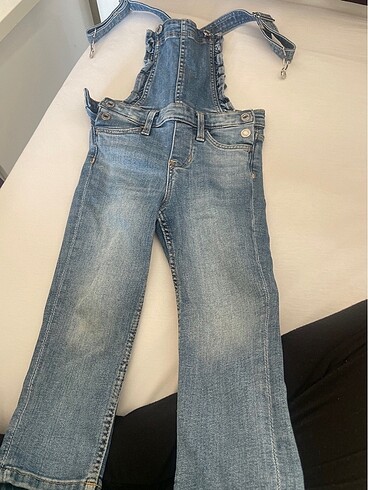 Kız Çocuk Kot Tulum Salopet H&M - Görsel 2