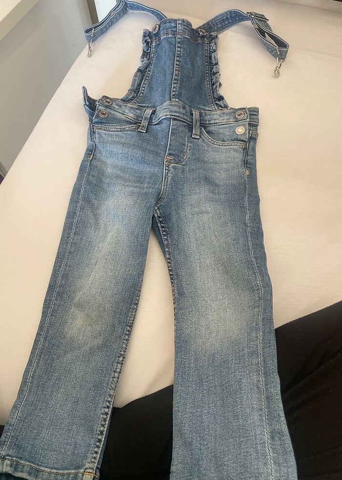 Kız Çocuk Kot Tulum Salopet H&M - Görsel 2