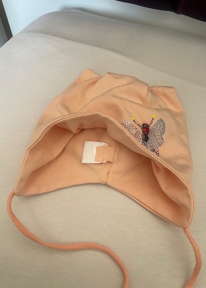 Kız Çocuk Taşlı Şapka - Görsel 3
