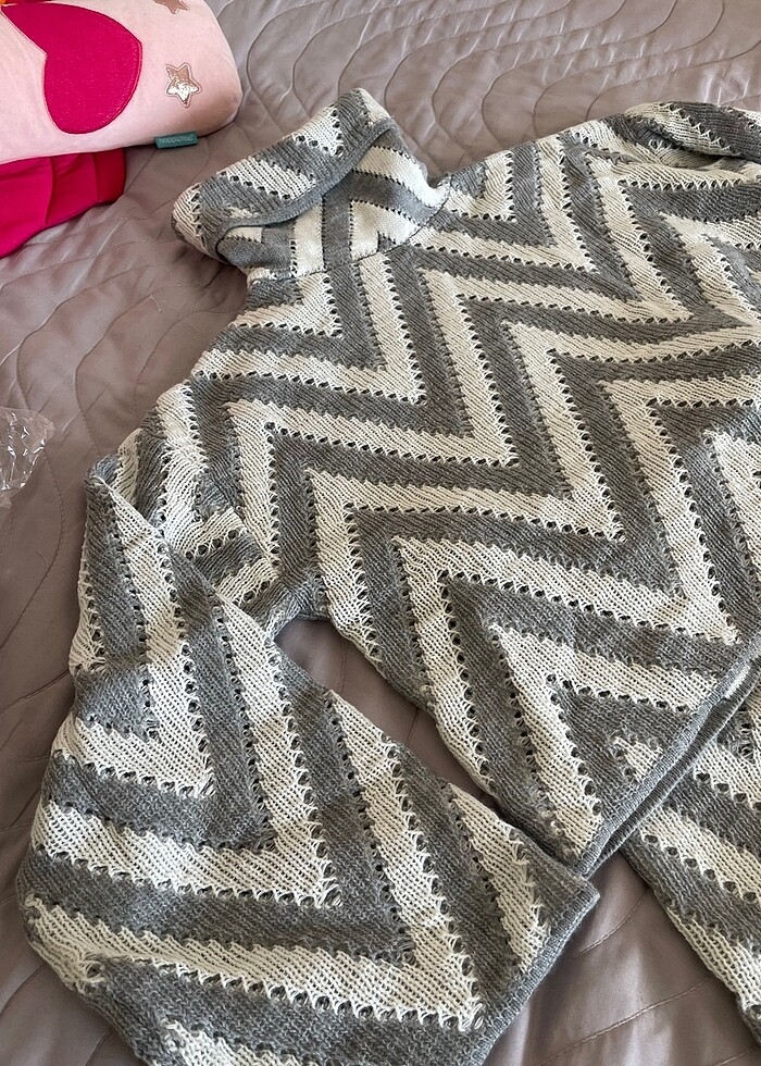 Çizgili Triko Takım - Görsel 5