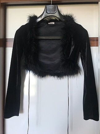 Kadife Şık Bolero