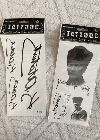 Atatürk Geçici Dövme - Görsel 4