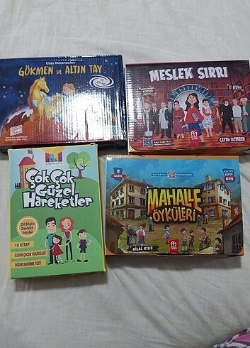 4 kitap seti 