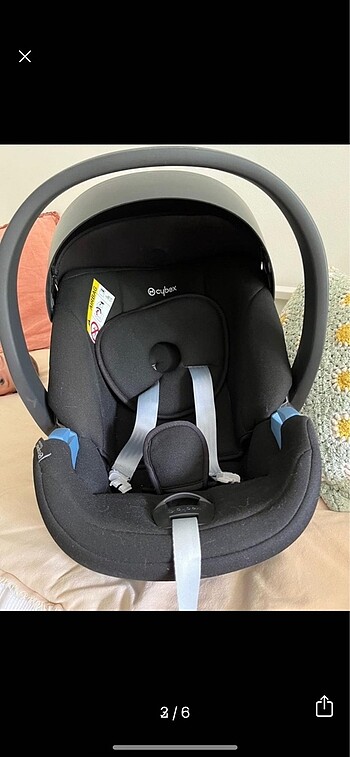 Babyzen Cybex Aton Silver Puset