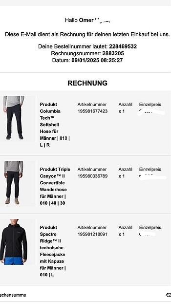 Columbia titanium omni-shield eşofman pantolon orjinal - Görsel 8