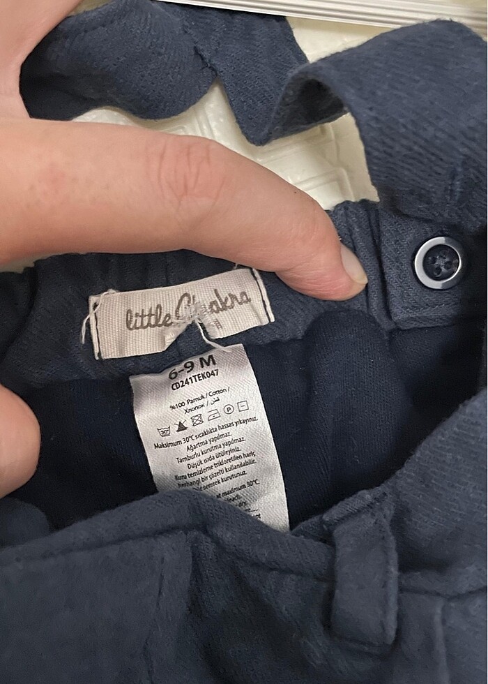 Little chakra salopet pantolon - Görsel 3