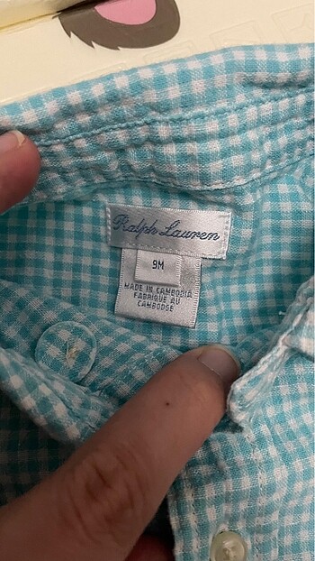 Polo ralph Lauren gömlek orjinal - Görsel 3