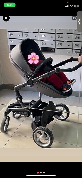 Mima xari bebek arabası