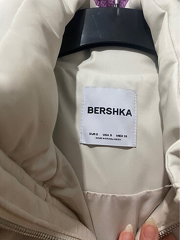 s Beden Bershka Deri Ceket