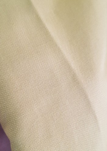 hardal Sarısı  Düğmeli Kadın Uzun Elbise - Görsel 6