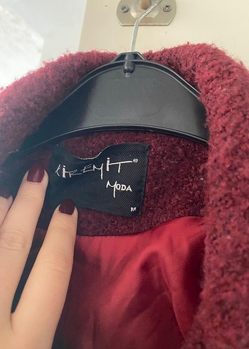 Bordo peluş Kaban - Görsel 6