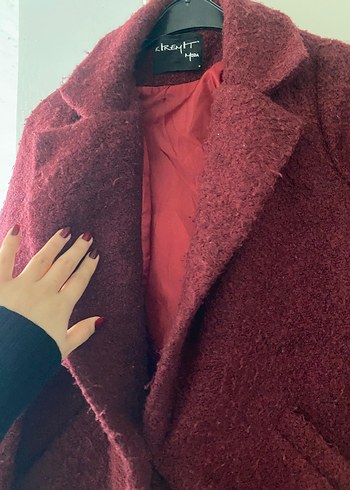 Bordo peluş Kaban - Görsel 4