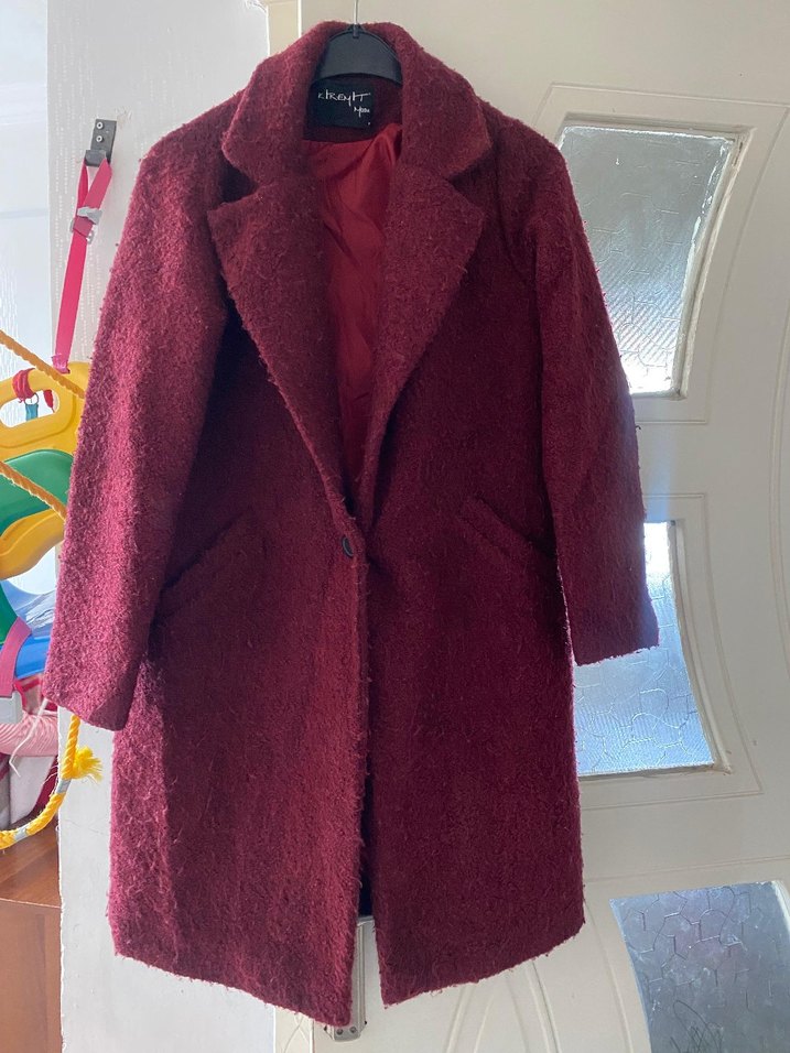 Bordo peluş Kaban - Görsel 2