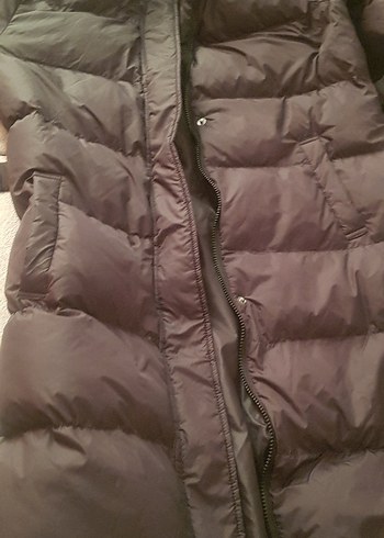 Uzun Kadın Kışlık Mont - Görsel 7