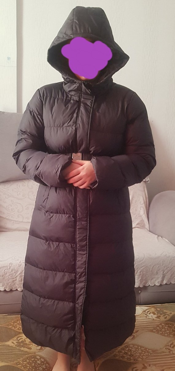 Uzun Kadın Kışlık Mont - Görsel 3