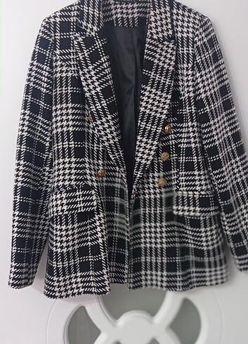 l Beden siyah Renk Blazer ceket