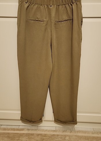 İpekyol Haki Kadın Kumaş Pantolon - Görsel 5