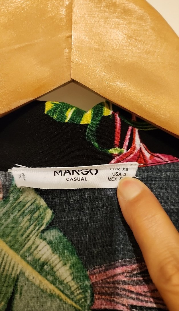 Mango Çiçek Desenli Uzun Elbise - Görsel 4