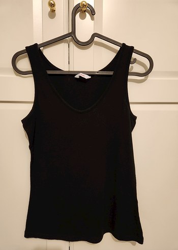 Penti Yünlü Siyah V Yaka Kadın Atlet - Görsel 3