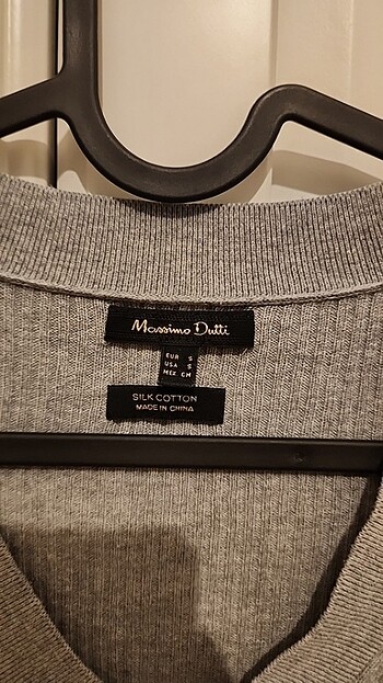 s Beden Massimo Dutti Triko V yaka Kazak