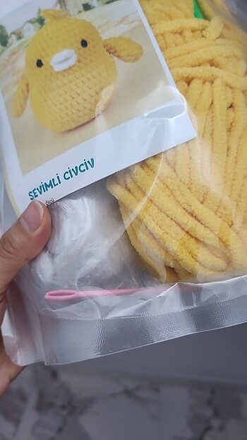  Beden Amigurumi Kiti Sevimli Civciv