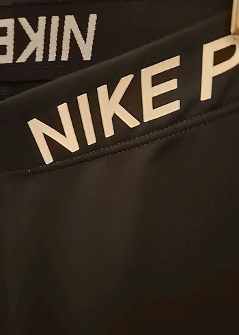 Nike Pro Siyah Spor Tayt - Görsel 10