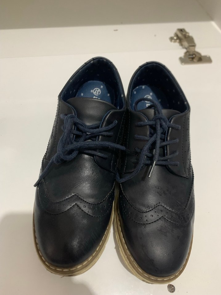 Erkek Çocuk Lacivert bağcıklı ayakkabı - Görsel 2