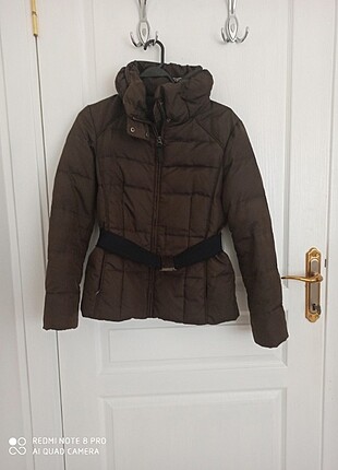 Kahve zara basic mont