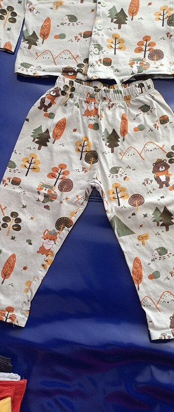 24-36 Ay Beden Erkek Bebek Pijama Takımı